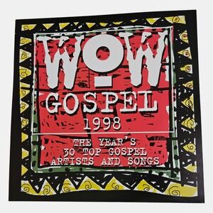 Wow Gospel 1998 The Year's 30 Top Gospel Artists 12x12 Promo Flat Poster 1997